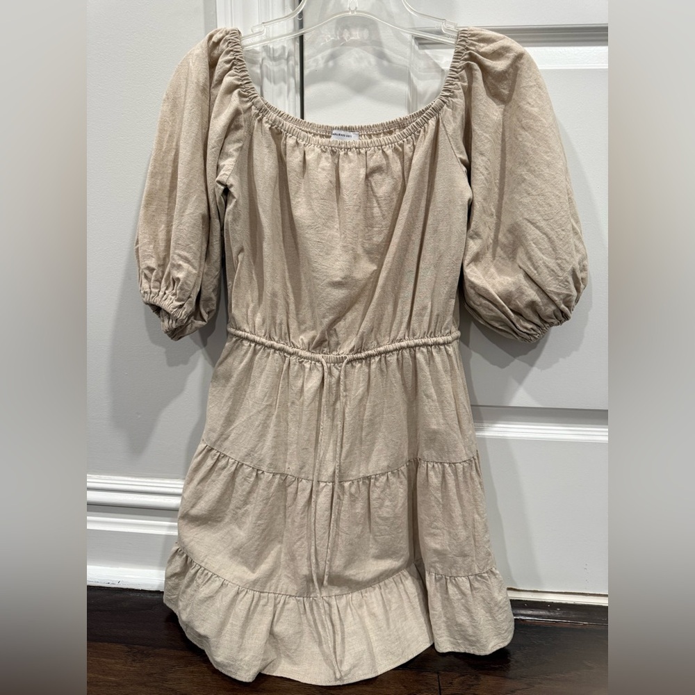 Sabo Off The Shoulder Sleeve Dress